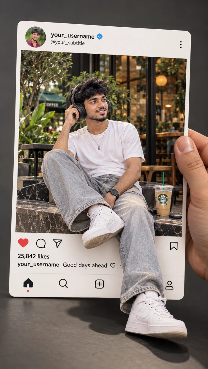 3D Instagram Pop-Out Portrait Effect