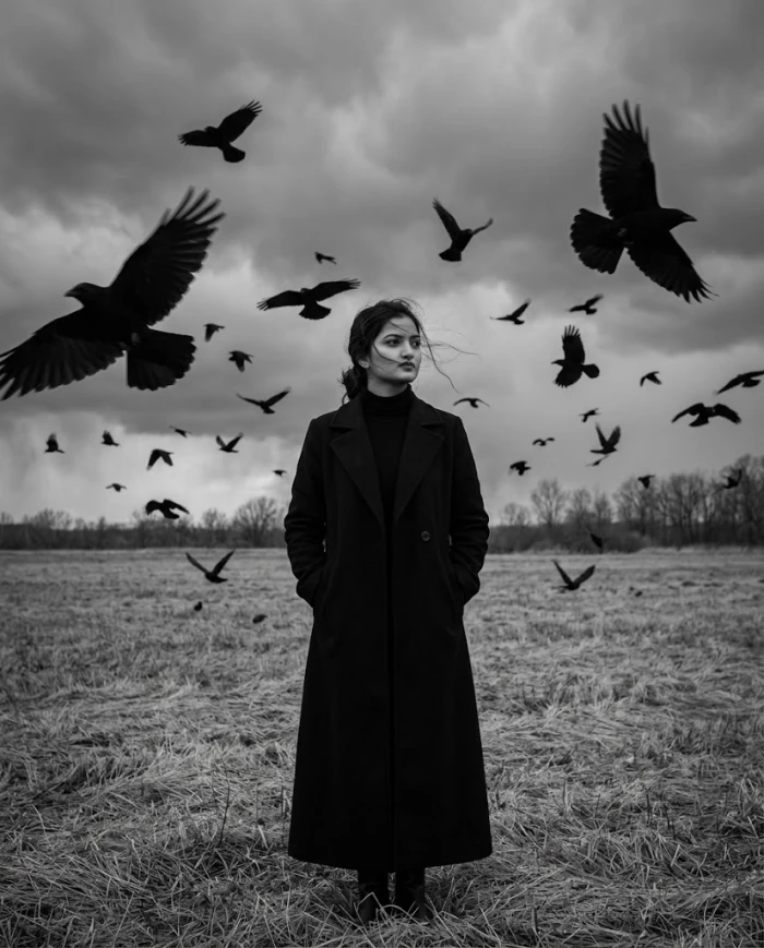 A Field Full of Black Wings Look