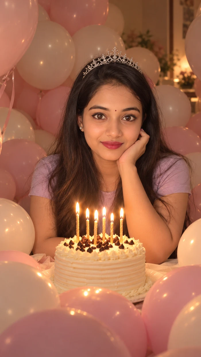 A Princess Among the Balloons