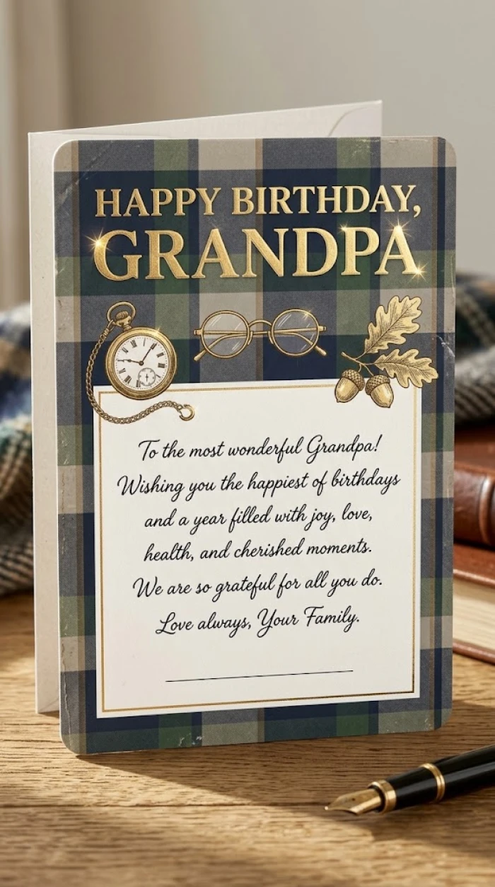 A Timeless Tribute to Grandpa’s Legacy