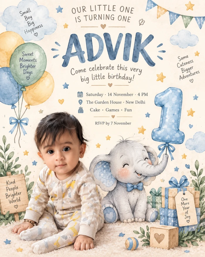 AI Birthday Invitation Prompts