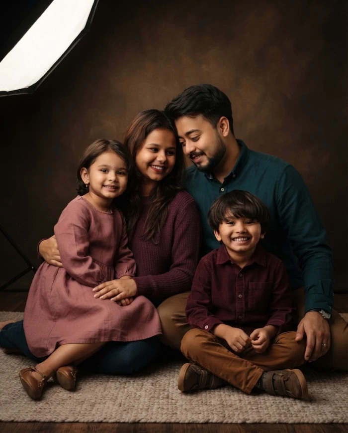 Classic Family Studio Look