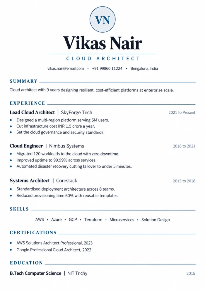 Tech & IT CV Prompts