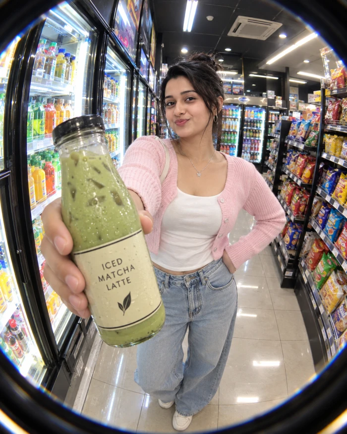 Fisheye Matcha Store Portrait