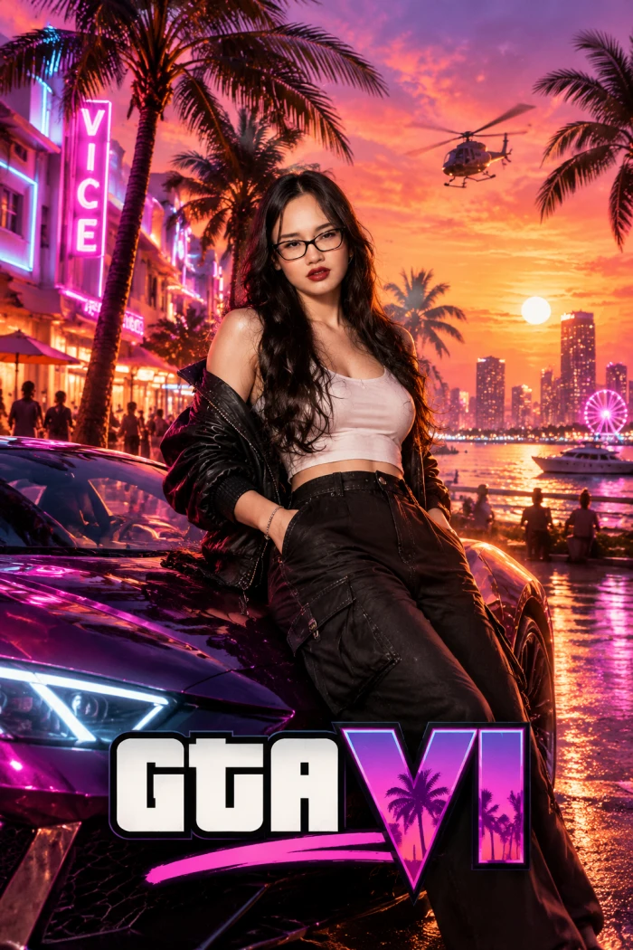 GTA VI Inspired Character Look