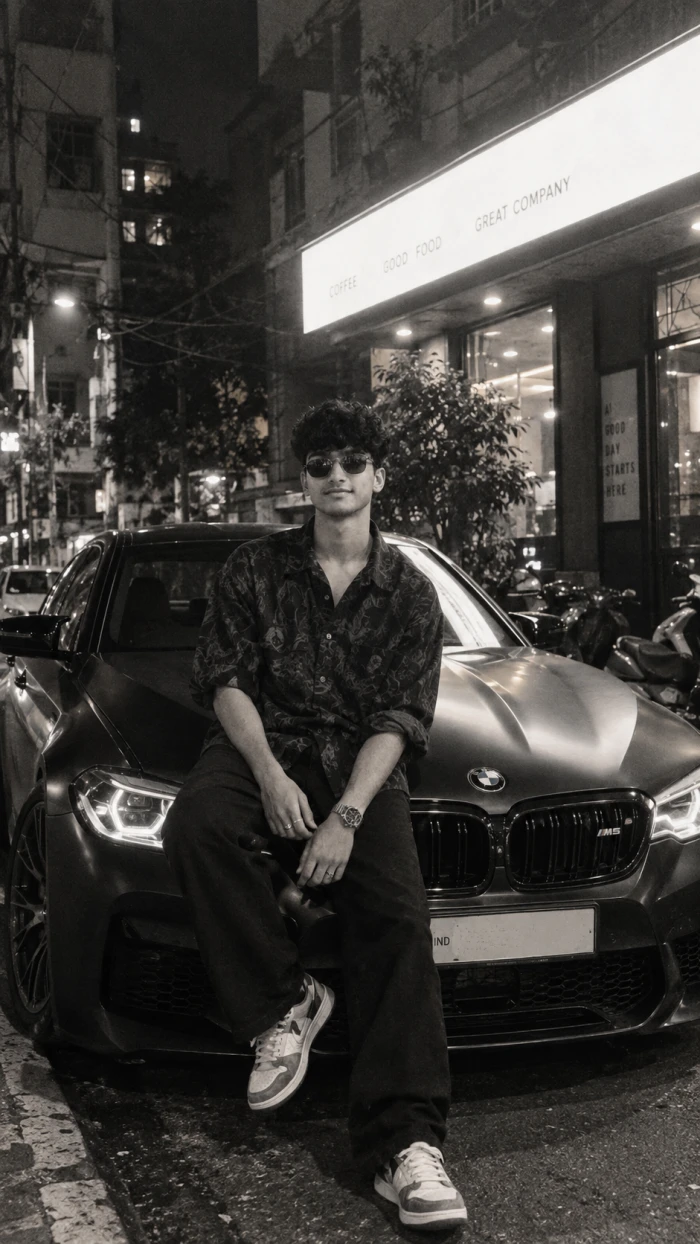 Midnight With the M5 Portrait