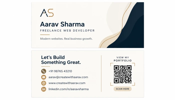 Premium Freelancer Stationery Concept
