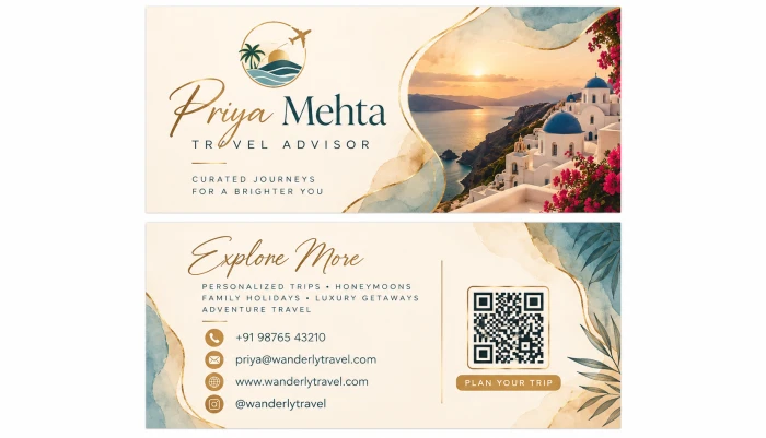 Professional Business Card AI Prompts