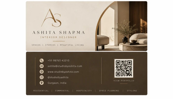 Quiet Luxury Identity for Interior Designers
