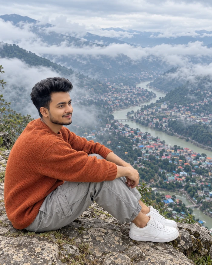 Somewhere Between the Clouds and Mountains