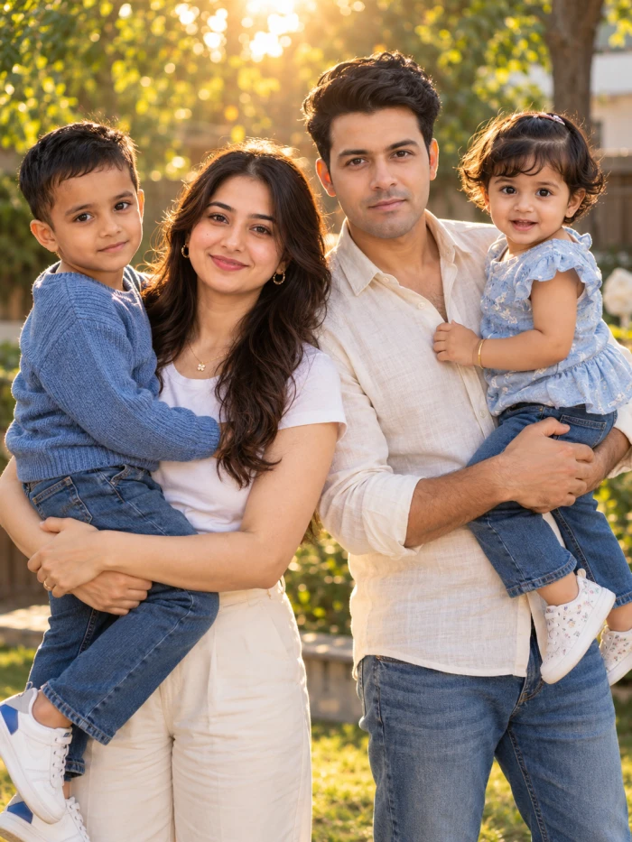 Sun Kissed Family Moments
