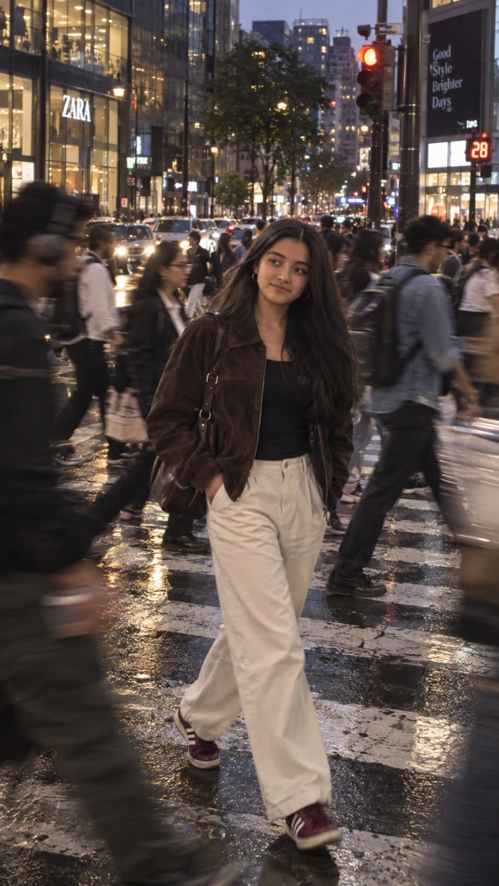 The City Moves Around Her Portrait