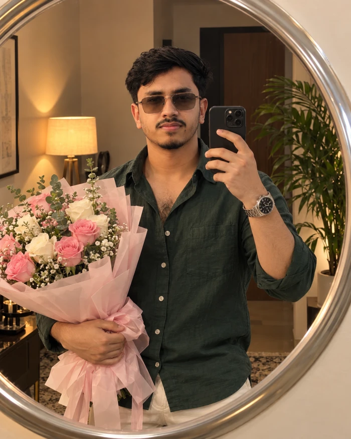 The Gentleman’s Mirror Selfie