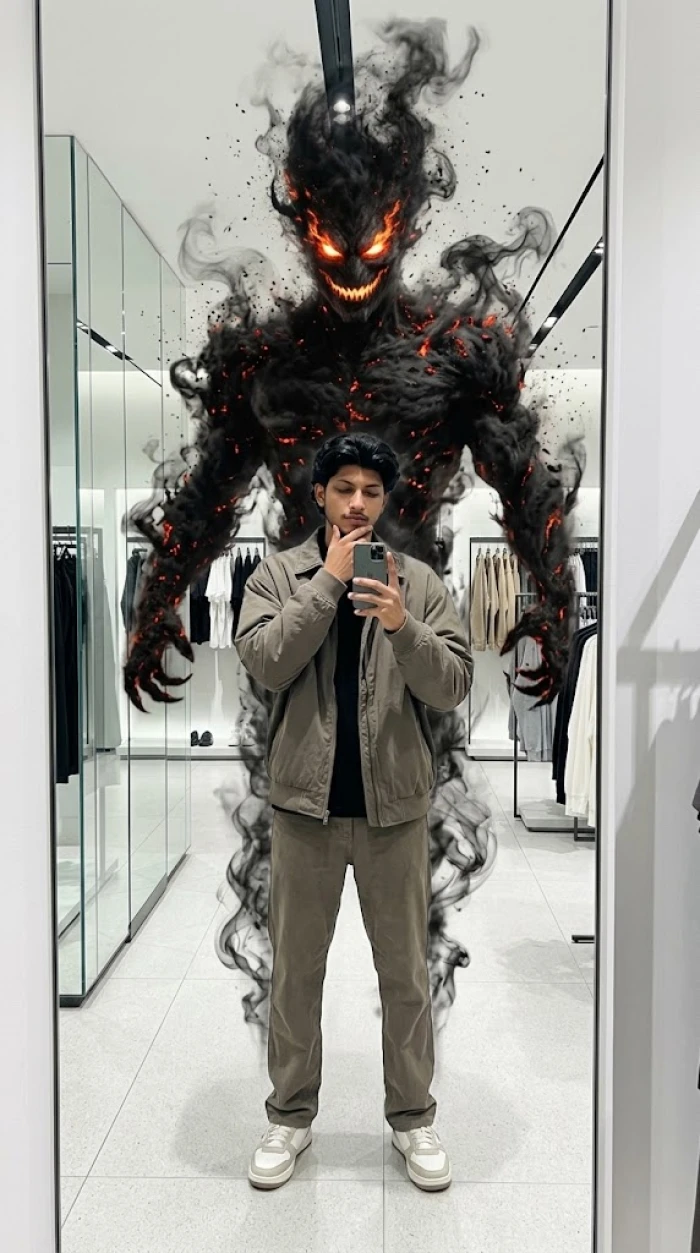 The Shadow Behind Me